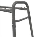 Multifunkčné fitness centrum GetSet Monkeybar MB110 Wall Mount Grey Exit Toys oceľová konštrukcia s hojdačkou a sieťou na šplhanie s upevnením na sten