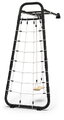 Multifunkčné fitness centrum  GetSet Monkeybar MB110 Wall Mount Black Exit Toys oceľová konštrukcia s hojdačkou a sieťou na šplhanie s upevnením na st