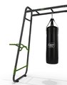 Multifunkčné fitness centrum GetSet Monkeybar MB220 Exit Toys rozšíriteľné s gymnastickými kruhmi boxovacím vrecom lezeckou stenou a bradlami