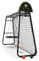 Multifunkčné fitness centrum s futbalovou sieťou GetSet Monkeybar MB305 Black Exit Toys s gymnastickými kruhmi basketbalom a hojdačkami oceľová konštr