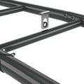 Multifunkčné fitness centrum GetSet Monkeybar MB310 Exit Toys rozšíriteľné s gymnastickými kruhmi hojdačkou hrazdou a sieťou na šplhanie