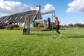 Multifunkčné fitness centrum GetSet Monkeybar MB320 Exit Toys rozšíriteľné s gymnastickými kruhmi boxovacím vrecom lezeckou stenou hojdačkou a bradlam
