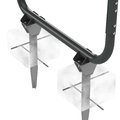 Multifunkčné fitness centrum GetSet Monkeybar MB320 Exit Toys rozšíriteľné s gymnastickými kruhmi boxovacím vrecom lezeckou stenou hojdačkou a bradlam