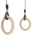 Gymnastické kruhy GetSet wooden gymnastics rings Exit Toys vhodné pre modely GetSet MB200 / MB300