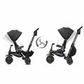Trojkolka skladacia smarTfold 700 Black 8v1 smarTrike čierna s otočným sklápateľným sedadlom TouchSteering s EVA kolesami od 6 mes