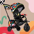 Trojkolka a kočík skladací smarTfold STR7 Kelly Anna Imagine smarTrike so sklápateľným sedadlom Touch Steering ovládanie s EVA kolesami od 6 mes