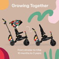 Trojkolka a kočík skladací smarTfold STR7 Kelly Anna Imagine smarTrike so sklápateľným sedadlom Touch Steering ovládanie s EVA kolesami od 6 mes