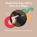 Trojkolka a kočík skladací smarTfold STR7 Kelly Anna Imagine smarTrike so sklápateľným sedadlom Touch Steering ovládanie s EVA kolesami od 6 mes