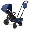 Trojkolka skladacia smarTfold 700 Blue 8v1 smarTrike modrá s otočným sklápateľným sedadlom TouchSteering s EVA kolesami od 6 mes