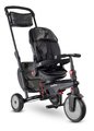 Trojkolka a kočík skladacia STR7 Urban 7v1 smarTrike čierna so sklápateľným sedadlom TouchSteering s EVA kolesami od 6 mes
