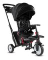 Trojkolka a kočík skladacia STR7 Urban 7v1 smarTrike čierna so sklápateľným sedadlom TouchSteering s EVA kolesami od 6 mes
