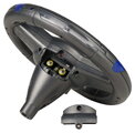 Interaktívny volant s modrými LED svetlami Rescue Sound Wheel BIG s klaksónom 8 zvukov k odrážadlám Classic&Next&Neo a traktorom BIG od 12 mes