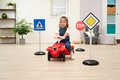 Dopravné značky na ihrisko Traffic Signs BIG 3 druhy s 5 symbolmi výška 69 cm