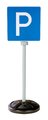 Dopravné značky na ihrisko Traffic Signs BIG 3 druhy s 5 symbolmi výška 69 cm