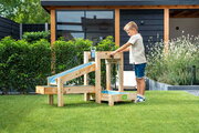 Vodná dráha s priehradou a vodopádom AquaFlow Water Track 200 Exit Toys s nastaviteľnou výškou a ručná pumpa s nádržou ET55502000