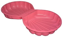 Pieskovisko dvojdielne Mušľa Watershell Pink BIG objem 2*20 kg na vodu a piesok 74*88*21 cm ružové od 18 mes