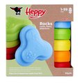 Balančné kamene s povrchovou textúrou Heppy Rocks BIG 5 nášľapných kociek pre rozvoj rovnováhy nosnosť 120 kg od 12 mes