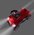 Odrážadlo auto Next 2.0 Bobby Car Red BIG červeno-čierne so zvukom svetlom a špeciálnym nárazníkom od 12 mes