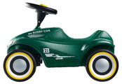 Odrážadlo auto s pretekárskym číslom Bobby Car Neo RS Green BIG zelené s klaksónom a tichými gumenými kolesami od 12 mes