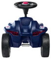 Odrážadlo auto s pretekárskym číslom Bobby Car Neo RS Blue BIG modré s klaksónom a tichými gumenými kolesami od 12 mes