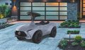 Odrážadlo auto Bobby AMG GT BIG so zvukom a realistickými detailmi z dielne Mercedes šedé od 18 mes