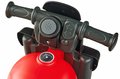 Odrážadlo motorka Sport Balance Bike Red BIG so zvukom široké dvojité gumené kolesá červené od 18 mes