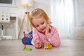 Stavebnica Peppa Pig Starter Set PlayBig Bloxx BIG s figúrkou - s člnom od 18 mes