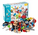 Drevená stavebnica Konštrukcie Builder Construction Set BRIO 135 dielov s pracovným náradím od 3 rokov BRIO5872