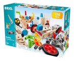Drevená stavebnica Konštrukcie Builder Construction Set BRIO 135 dielov s pracovným náradím od 3 rokov BRIO5872