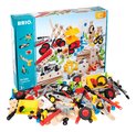 Drevená stavebnica Kreatívna súprava Builder Creative Set BRIO 270 dielov s pracovným náradím od 3 rokov BRIO5896