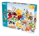 Drevená stavebnica Kreatívna súprava Builder Creative Set BRIO 270 dielov s pracovným náradím od 3 rokov BRIO5896