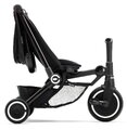 Trojkolka a kočík cestovná Traveler Black 4v1 smarTrike so 160° polohovateľným sedadlom a slnečnou clonou rozšíriteľná od 6 mes
