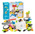 Drevená stavebnica s nahrávaním zvuku Builder Record & Play Set BRIO elektronická 67 dielov s pracovným náradím od 3 rokov BRIO5926