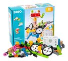 Drevená stavebnica s nahrávaním zvuku Builder Record & Play Set BRIO elektronická 67 dielov s pracovným náradím od 3 rokov BRIO5926