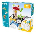 Drevená stavebnica s nahrávaním zvuku Builder Record & Play Set BRIO elektronická 67 dielov s pracovným náradím od 3 rokov BRIO5926