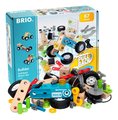 Drevená stavebnica s naťahovacím motorom Builder Motor Set BRIO 66 dielov s pracovným náradím od 3 rokov BRIO5957