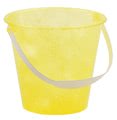 Vedro do piesku Écoiffier s trblietkami výška 17 cm žlté od 18 mes