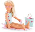 Bábika Valentine Beach Set Corolle Girls s blond vlasmi 28 cm 5 doplnkov od 4 rokov