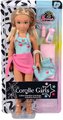 Bábika Valentine Beach Set Corolle Girls s blond vlasmi 28 cm 5 doplnkov od 4 rokov