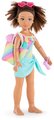 Bábika Luna Beach Set Corolle Girls s dlhými hnedými vlasmi 28 cm 5 doplnkov od 4 rokov