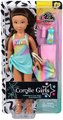 Bábika Luna Beach Set Corolle Girls s dlhými hnedými vlasmi 28 cm 5 doplnkov od 4 rokov