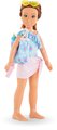 Bábika Zoé Beach Set Corolle Girls s hnedými vlasmi 28 cm 5 doplnkov od 4 rokov