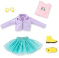 Bábika Luna Milan Fashion Week Set Corolle Girls s dlhými hnedými vlasmi 28 cm 4 doplnky od 4 rokov