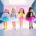 Bábika Luna Milan Fashion Week Set Corolle Girls s dlhými hnedými vlasmi 28 cm 4 doplnky od 4 rokov