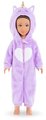 Bábika Luna Pyjama Party Set Corolle Girls s dlhými hnedými vlasmi 28 cm 7 doplnkov od 4 rokov