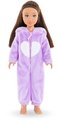 Bábika Luna Pyjama Party Set Corolle Girls s dlhými hnedými vlasmi 28 cm 7 doplnkov od 4 rokov