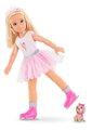 Bábika Valentine Ballerina Set Girls Corolle s blond vlasmi 28 cm 4 doplnky od 4 rokov