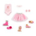 Bábika Valentine Ballerina Set Girls Corolle s blond vlasmi 28 cm 4 doplnky od 4 rokov
