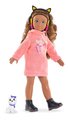 Bábika Melody Music & Fashion Set Girls Corolle s dlhými hnedými vlasmi 28 cm 4 doplnky od 4 rokov