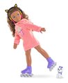 Bábika Melody Music & Fashion Set Girls Corolle s dlhými hnedými vlasmi 28 cm 4 doplnky od 4 rokov